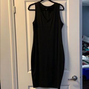 Torrid black bodycon dress. Size 0